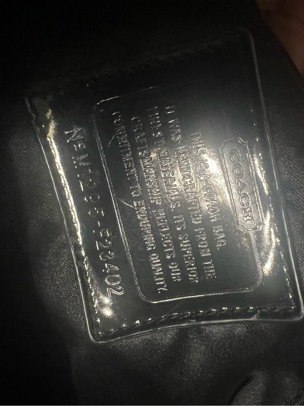 Coach patent leather bag and wallet - Picture 7 of 12